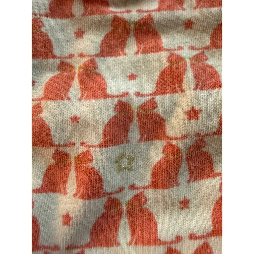 Victoria's Secret Lace Waist Thong Tangerine Cat Low Rise Thong Womens Large
